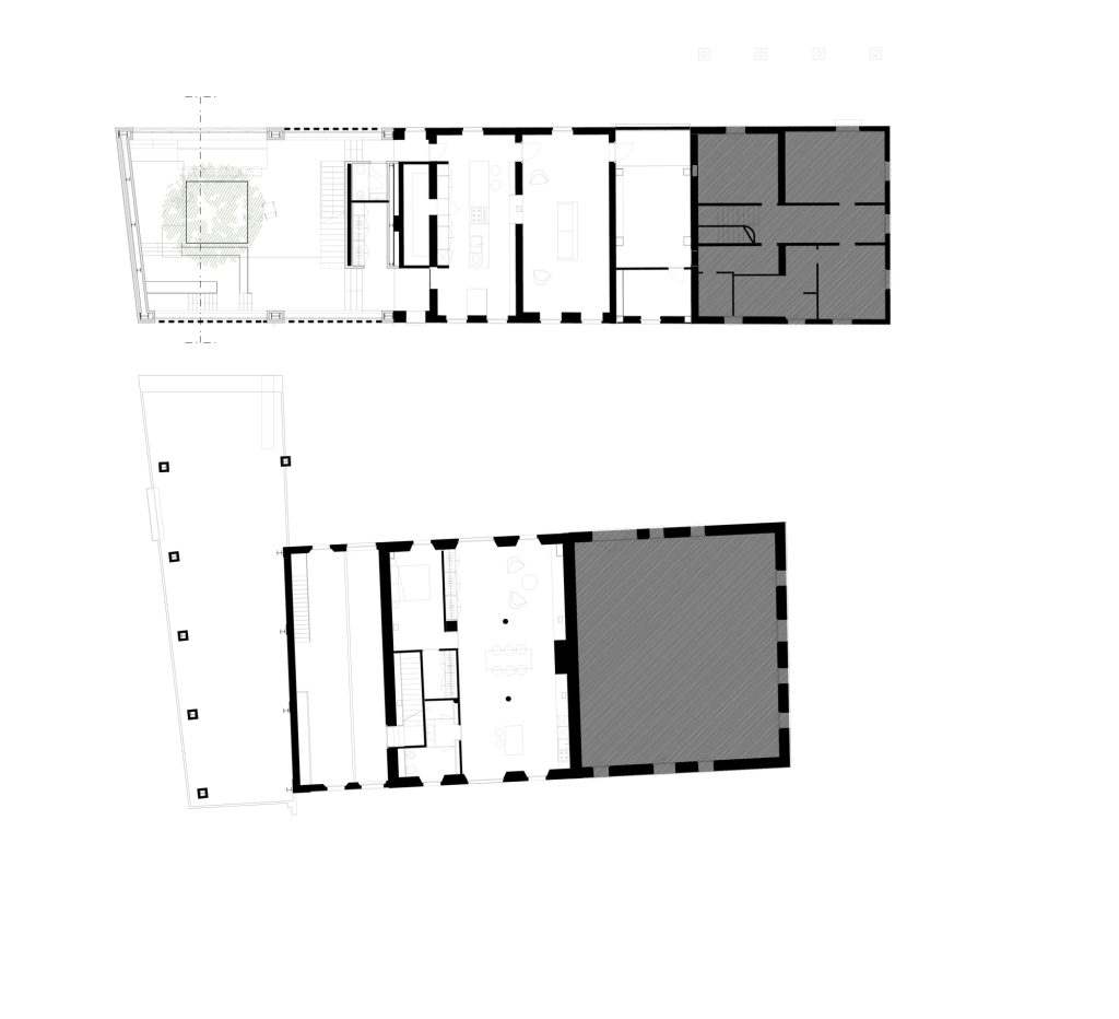 Greenary Residence – Razporeditev etaž · načrt 1.