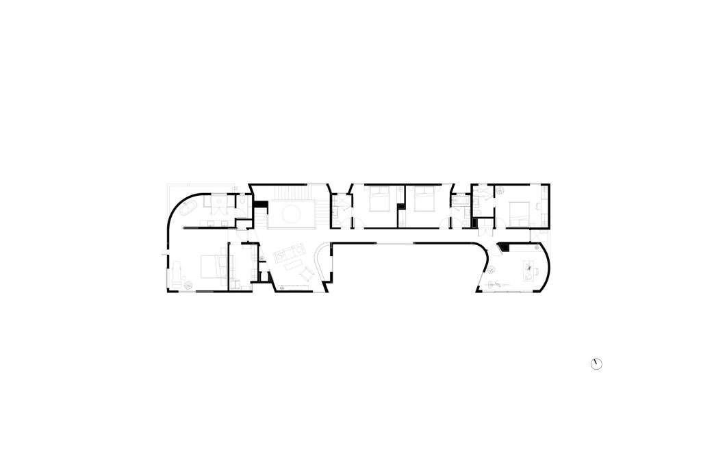 Radius House – Nadstropje.